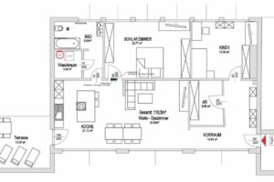 EXKLUSIVES WOHNEN – ca. 111m² Wohnung in 3363 Hausmening zu Mieten